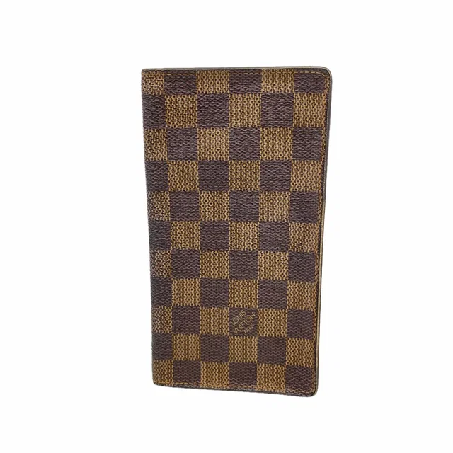 Louis Vuitton Long Billfold Damier Porte Cartes Credit Yen Ebene Wallet in Brown from The Reluxe