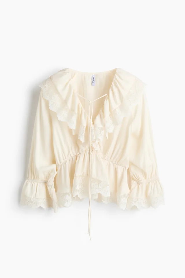 H&M Flounced Peplum Blouse, photo 2 of 2 from H&M (Canada)