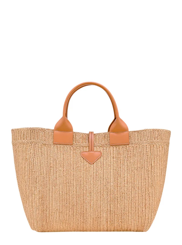 Longchamp Le Smart Tote Bag — Beige Raffia in Beige Raffia from HEWI, photo 2 of 2