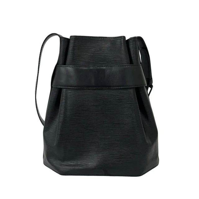 Louis Vuitton Sac D Epaules Epi Shoulder Bag in Black Leather from LuxUness, photo 3 of 9