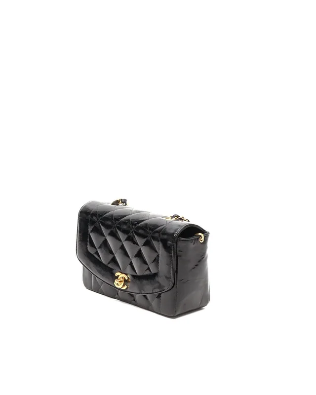Chanel Small Patent Diana Bag in Patent leather from A Retro Tale, photo 2 of 13