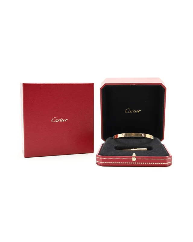 Cartier Love Bracelet Classic Model With Diamonds, Full Set from A Retro Tale, photo 2 of 2