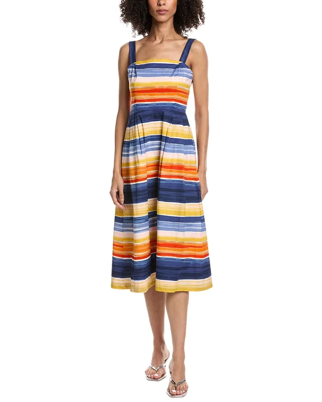 Julia Jordan Poplin Midi Dress, image 1 of 1 from Gilt