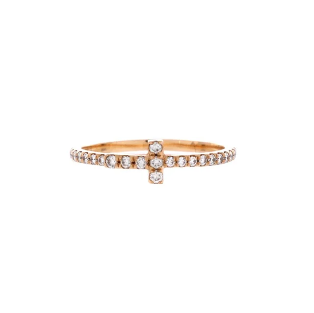 Tiffany & Co. T Wire Band Ring in gold from Rebag