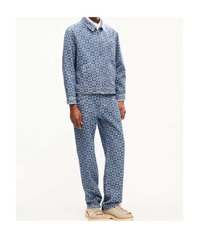 Kenzo 'Kenzogram' cargo monkey fit jeans in japanese denim, photo 5 of 6 from SENSER
