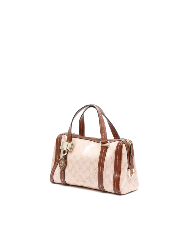 Gucci GG Crystal Duchessa Boston Bag in Canvas from A Retro Tale, photo 2 of 9