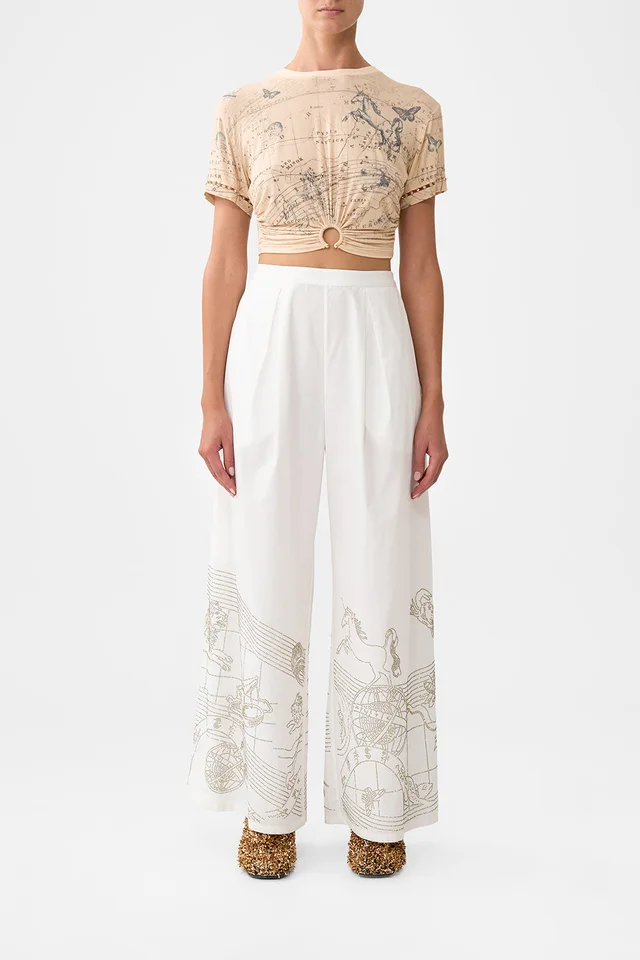 Camilla eBoutique TUCK FRONT PANT HOUSE OF HOROSCOPES from CAMILLA, photo 1 of 1