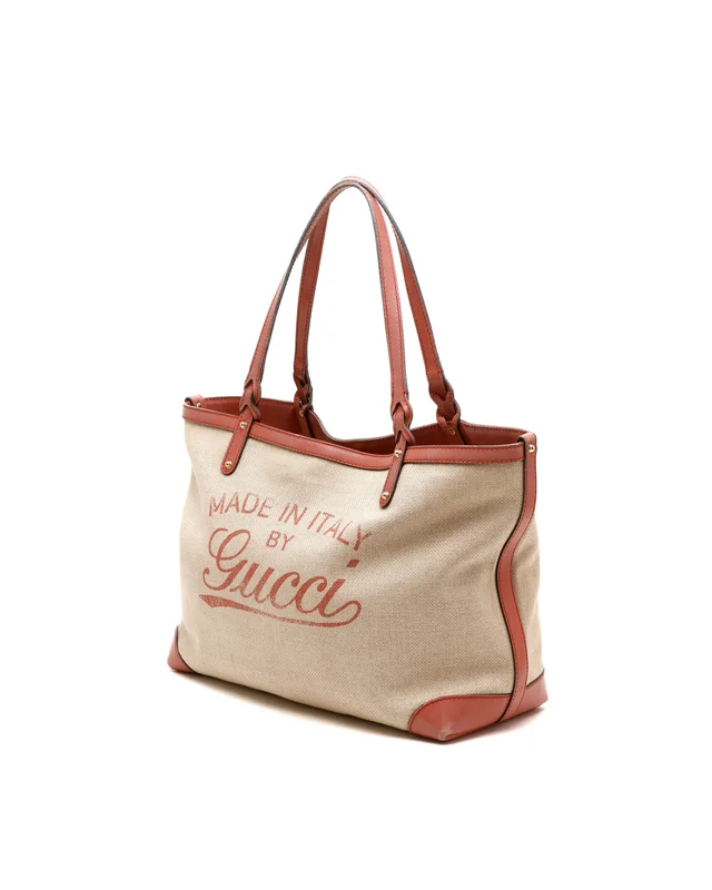 Gucci Craft Tote Bag in Canvas from A Retro Tale, photo 2 of 8