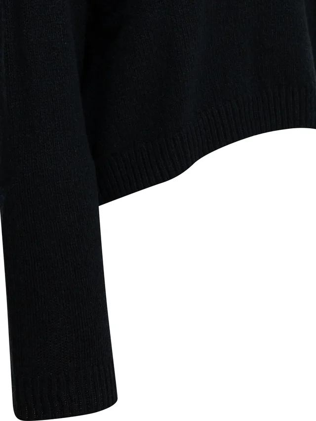Khaite Marke Cropped Turtleneck Sweater, photo 4 of 4 from SENSER