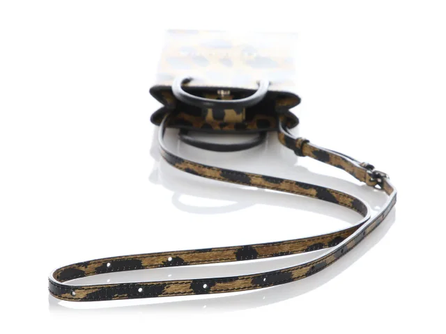 Balenciaga Leopard Print Smooth Calfskin Shipping Phone Bag in Calfskin from Ann's Fabulous Finds, photo 7 of 9