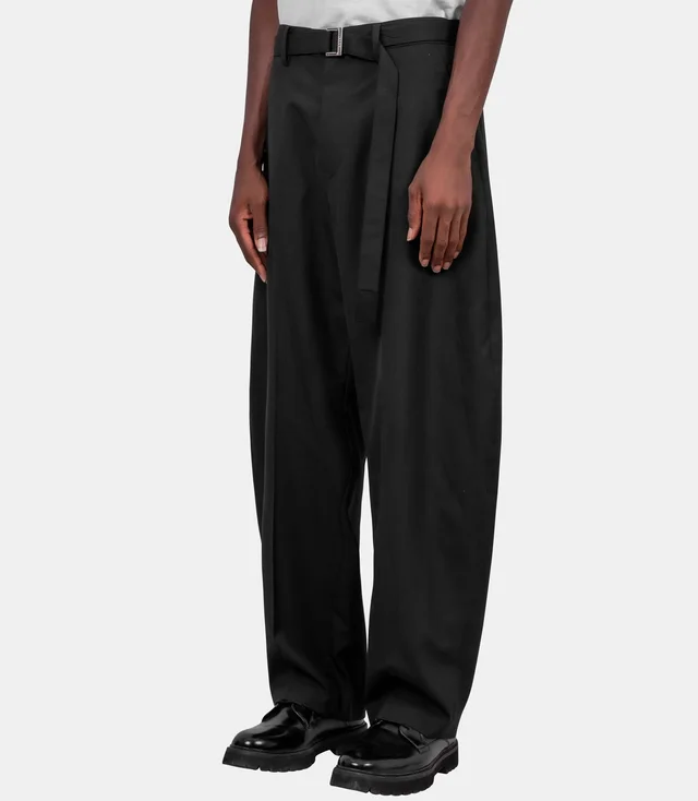 Sacai Logo-detail trousers, photo 4 of 7 from SENSER