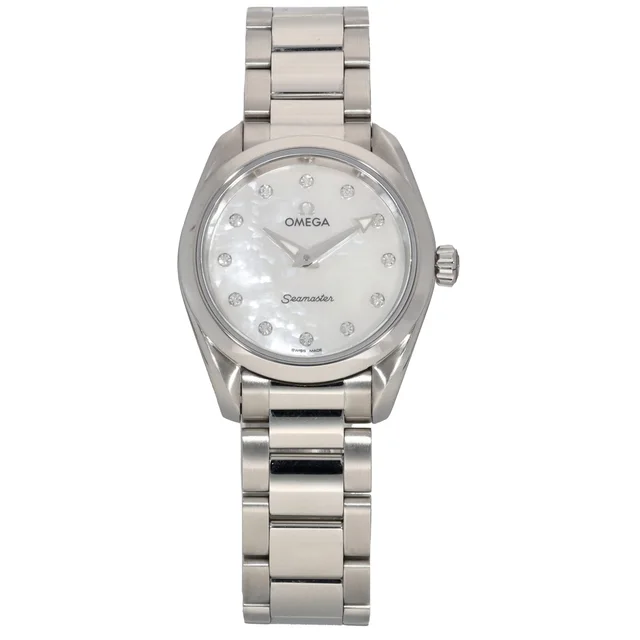 Omega Seamaster Aqua Terra 220.10.28.60.55.001 28mm Stainless Steel Watch from H&T