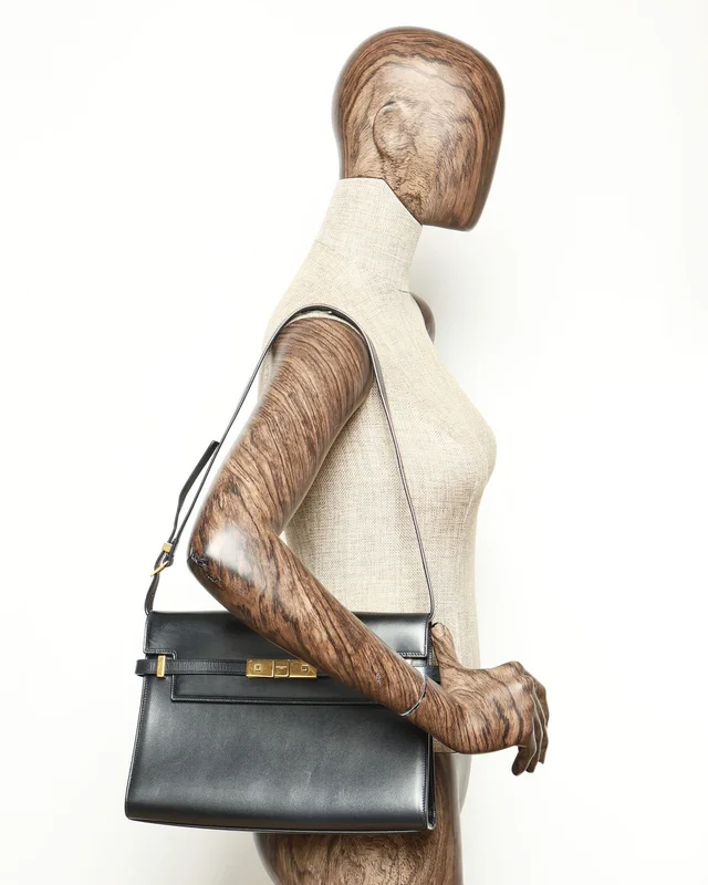 Saint Laurent Manhattan Baguette Shoulder Bag in Leather from A Retro Tale, photo 9 of 9