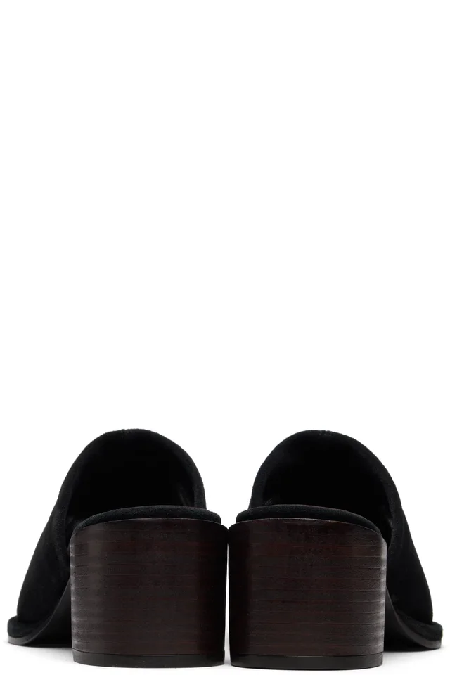 BY FAR Black Francisco Heeled Sandals, photo 2 of 2 from SSENSE