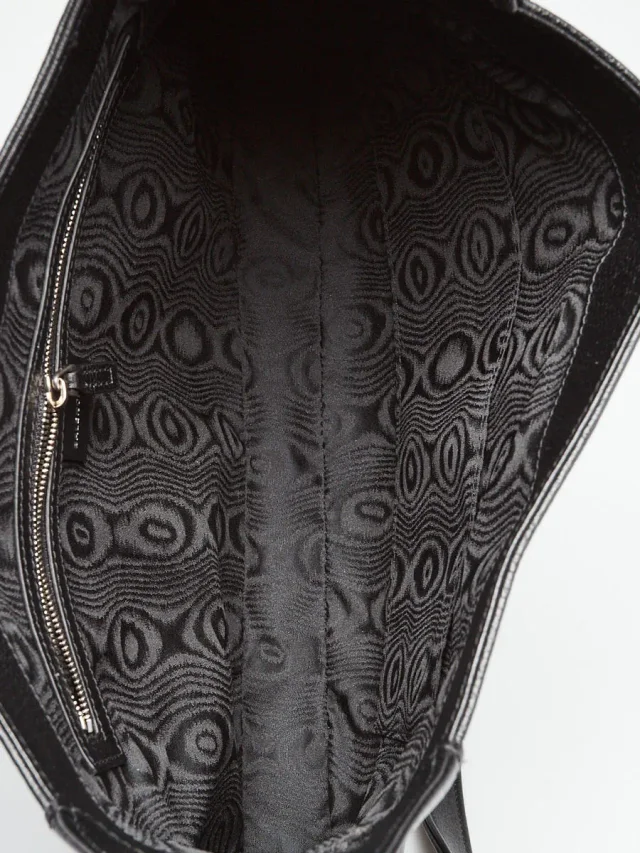 Balenciaga x Gucci Grey/Black Canvas/Leather The Hacker Project 1961 Medium Jackie Bag in Black Canvas from Yoogis, photo 9 of 11