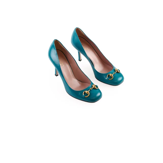 Gucci Horsebit Heels Pumps Size 36 in Leather from The Purse Affair