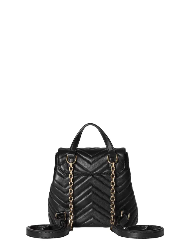 Gucci Rosso Ancora Top Handle Bag — Black Lambskin in Black Lambskin from HEWI, photo 2 of 2