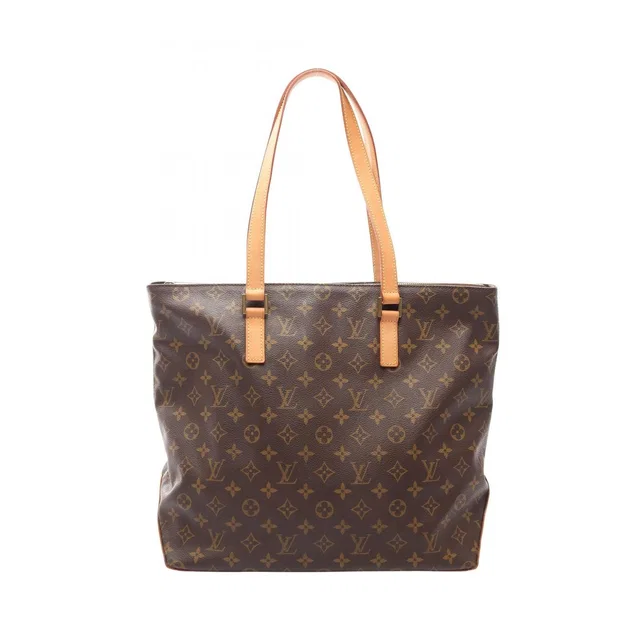 Louis Vuitton Tote Bag Cabas Mezzo Monogram Canvas Leather in Coated canvas from The Reluxe