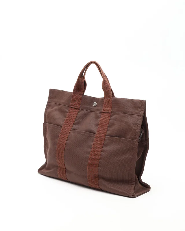 Hermès Herline Fourre-Tout MM Tote Bag in Canvas from A Retro Tale, photo 3 of 13