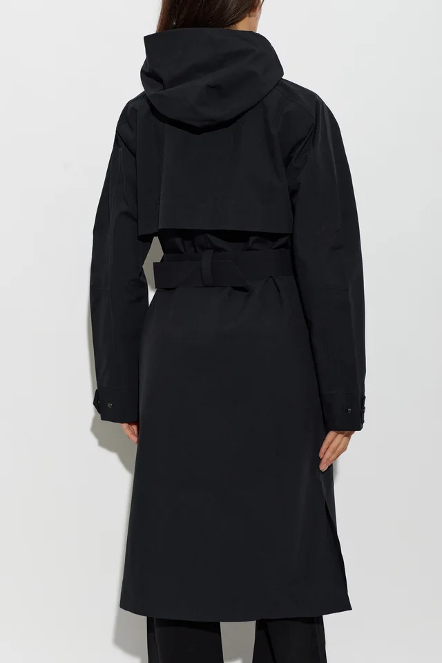 The Upside James Belted Hooded Coat, photo 2 of 5 from SENSER