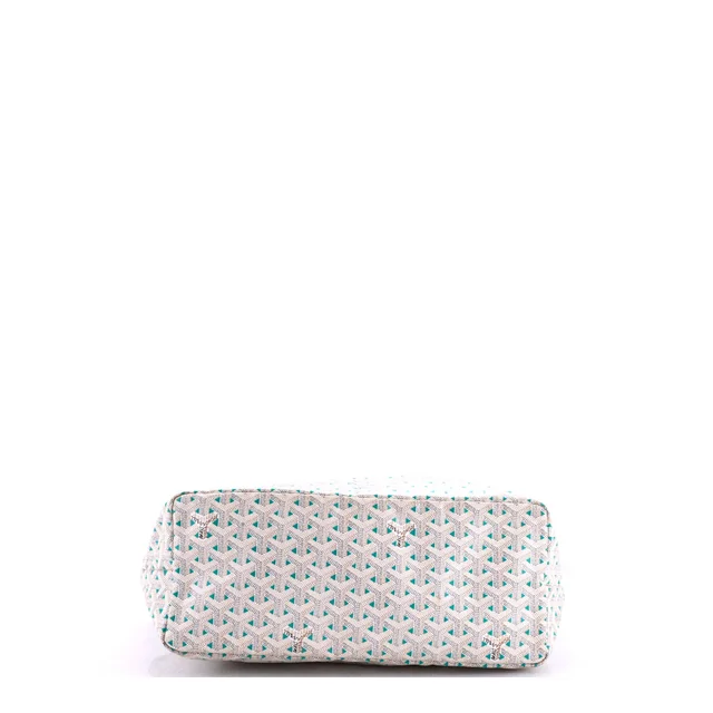 Goyard Saint Louis Tote Claire Voie Coated Canvas PM in white Coated canvas from Rebag, photo 5 of 8