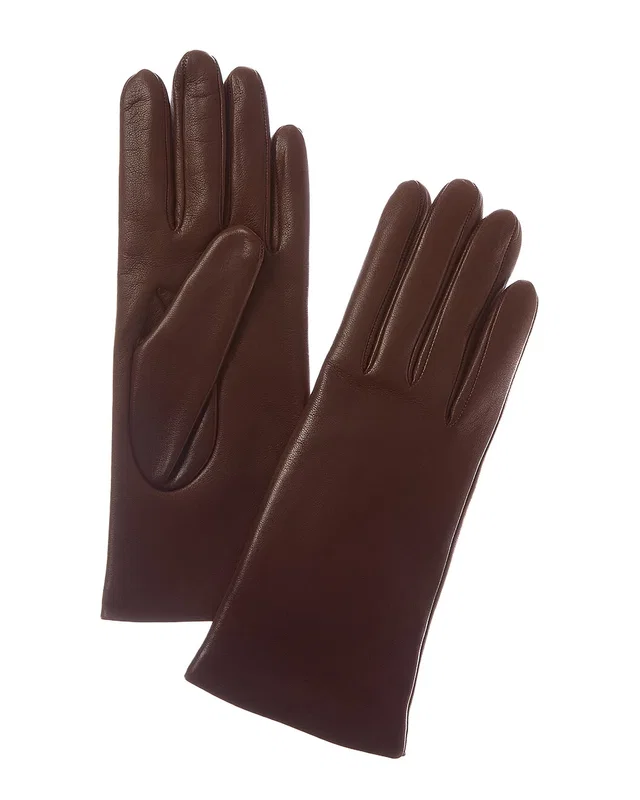 Portolano Cashmere-Lined Leather Gloves, image 1 of 1 from Rue La La