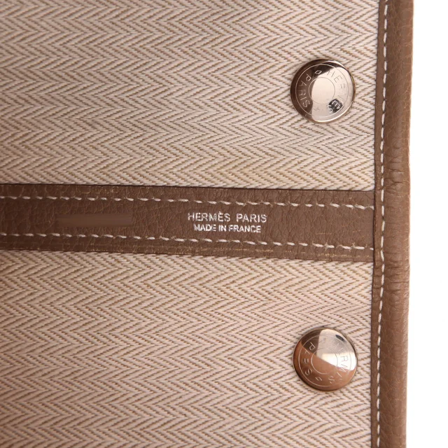 Hermès Garden Party 30 cm tote bag in Taupe Togo leather from Collector Square, photo 3 of 4