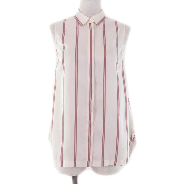 Brunello Cucinelli Stripe Pattern Silk Shirt in Silk from LuxUness