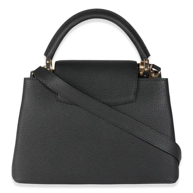 Louis Vuitton X Tm Black Taurillon Capucines Mm Leather Handbag in Black Leather from HEWI, photo 2 of 2