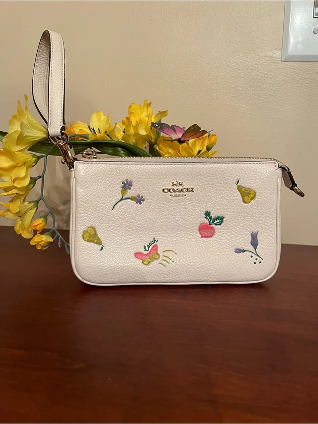 Coach Nolita Veggie Print in red from Poshmark