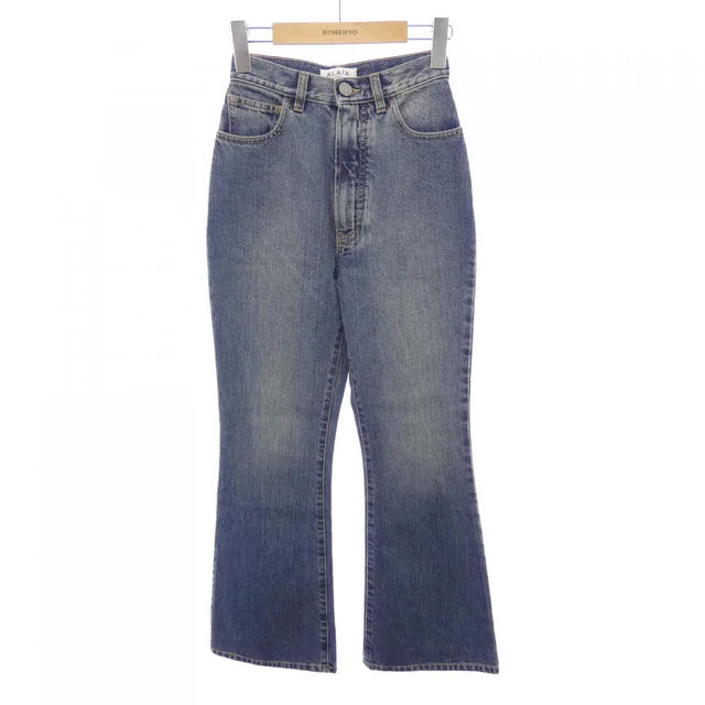 【クーポン対象商品】アライア ALAIA AA9P01393T536 ジーンズ in Navy type 34 from KOMEHYO