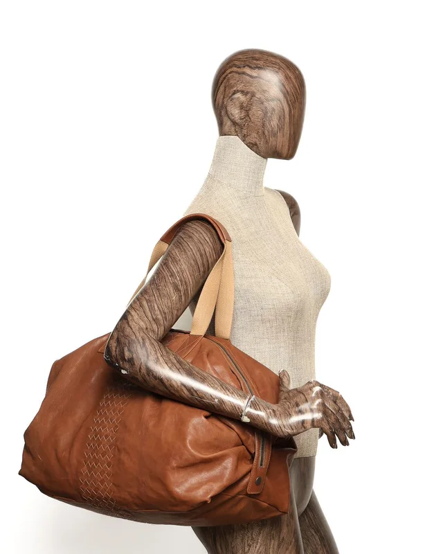 Bottega Veneta Intrecciato Weekend Bag in Woven leather from A Retro Tale, photo 8 of 8