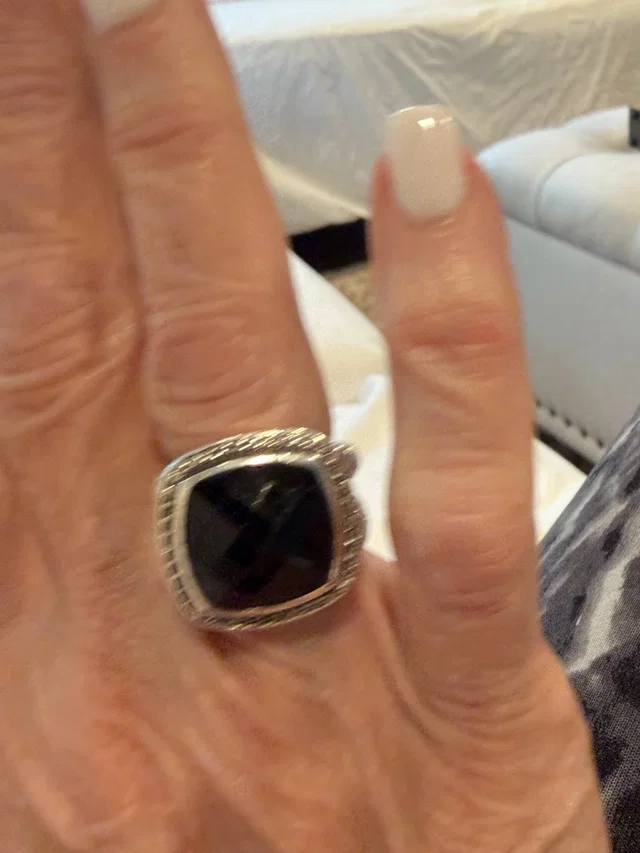 David Yurman Onyx Ring in black from Poshmark