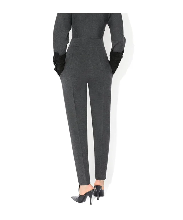 Alaia TAPERED WOOL PANTS, photo 3 of 4 from SENSER