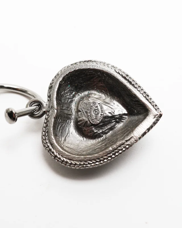 Chanel Coco Mark Dangling Heart Earrings from A Retro Tale, photo 3 of 3