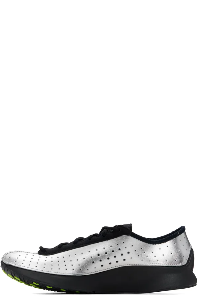 Nike Silver & Black Air Superfly Sneakers, photo 3 of 4 from SSENSE
