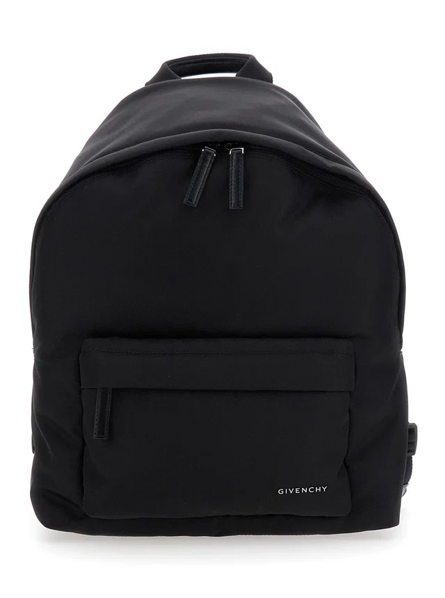 Givenchy Tech Fabric Backpack — Black Polyamide in Black from HEWI