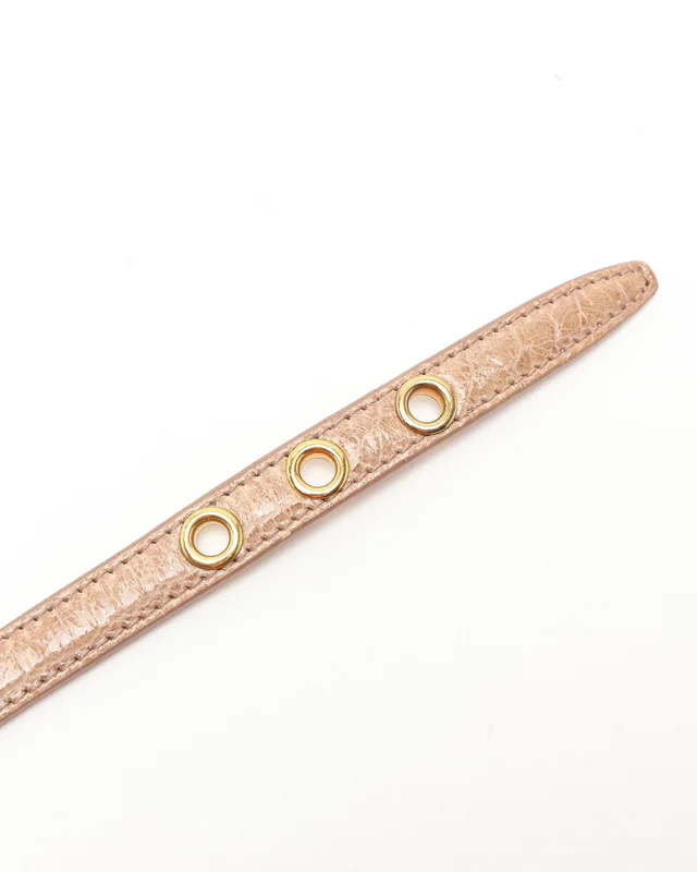 Miu Miu Heart Charm Leather Bracelet in Leather from A Retro Tale, photo 4 of 4
