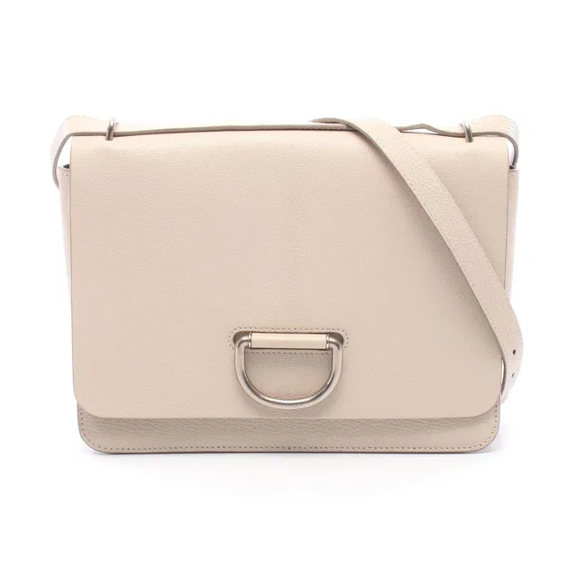 Burberry D Ring Leather Shoulder Bag in Leather from LuxUness