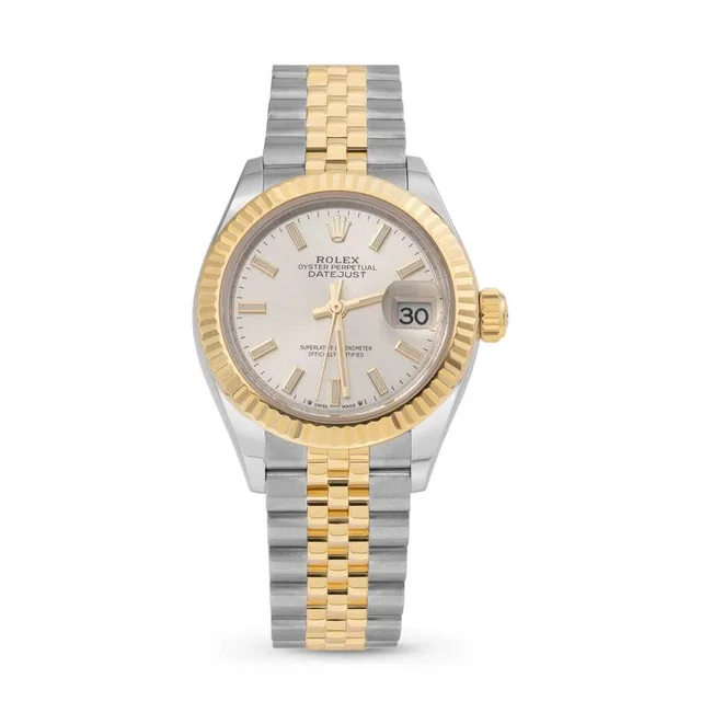 Rolex Datejust Automatic Chronometer Silver Dial Ladies Watch 279173 SSJ in yellow|silver|gold|gray from Jomashop.com