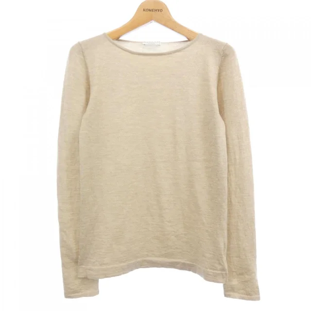Brunello Cucinelli Knit in Beige Gold Translucent 51% cashmere from KOMEHYO