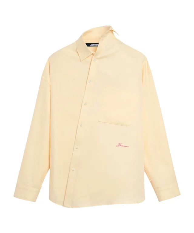 Jacquemus logo-embroidered asymmetric shirt from SENSER, photo 1 of 1