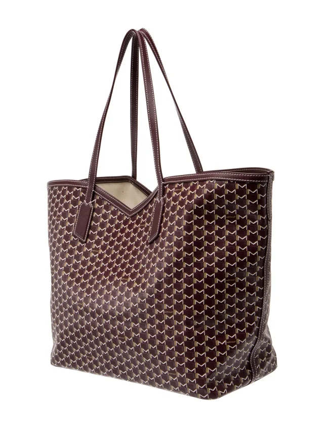 Moynat Tote in purple Canvas from The RealReal, photo 3 of 6
