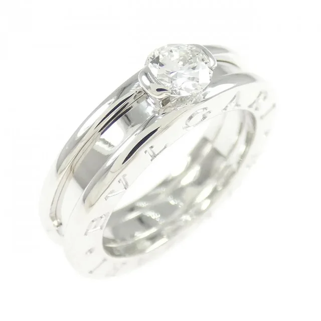 Bvlgari B.Zero1 18k White Gold Diamond Ring Size 7 Precious Metal Ring in white from Grailed