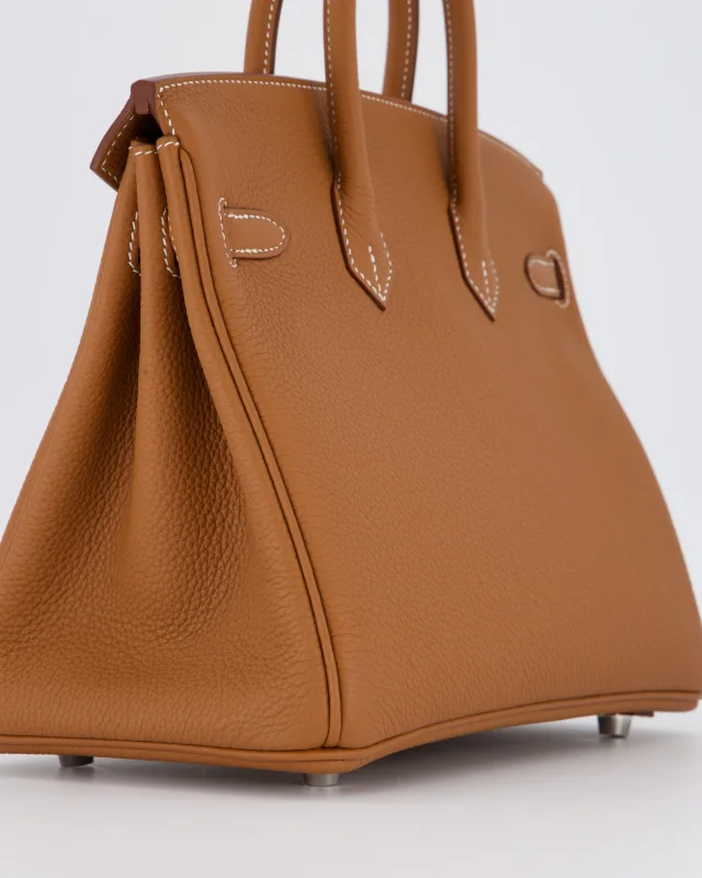 Hermès Birkin 25 Retourne Bag in Gold Togo leather from Sellier, photo 13 of 21
