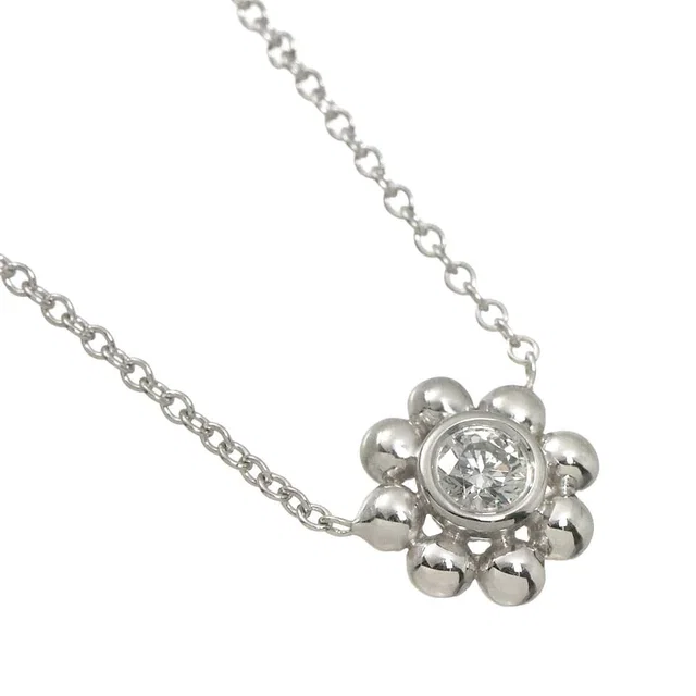 Tiffany & Co. Ball Flower Diamond Necklace in White from Luxury Promise