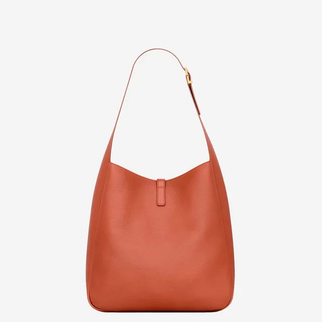 Saint Laurent Shoulder Bag — Orange Leather in Orange Leather from HEWI