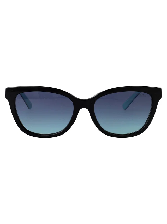 Tiffany & Co. 0tf4237b Gradient-Tinted Acetate Sunglasses — Black in Black from HEWI
