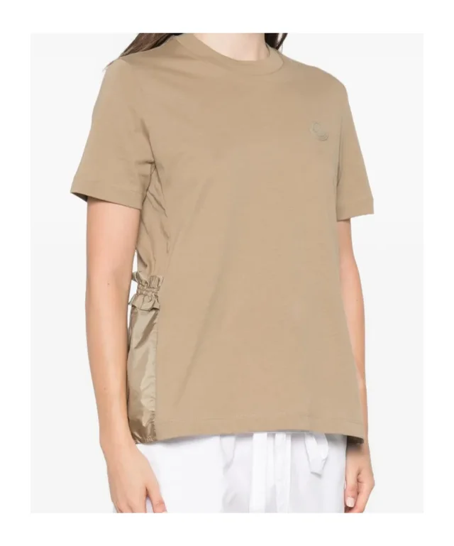 Moncler ruffled logo-patch T-shirt, photo 5 of 7 from SENSER