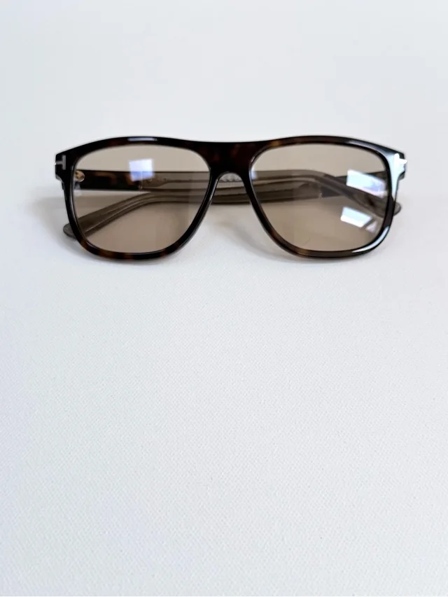 Tom Ford Tortoiseshell Frame Unisex Sunglasses With Brown Lenses in red|brown from Poshmark